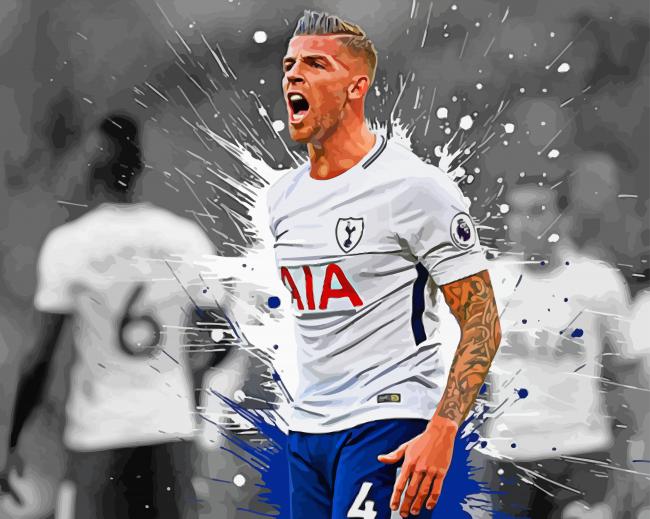 Aesthetic Tottenham Player Diamond Paintings