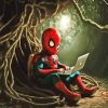 Aesthetic Baby Spiderman Diamond Paintings