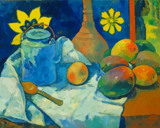 Aesthetic Impressionist Teapot Diamond Paintings