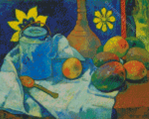 Aesthetic Impressionist Teapot Diamond Paintings