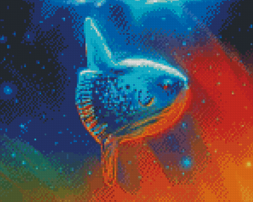 Aesthetic Sunfish Diamond Paintings