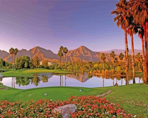 Beautiful Palm Desert California Diamond Paintings