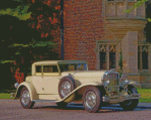 Beige Duesenberg Diamond Paintings