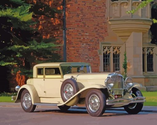 Beige Duesenberg Diamond Paintings