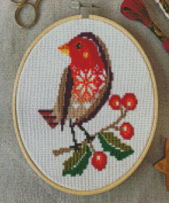 Bird Cross Stitch Diamond Paintings