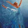 Blue Ballerina Diamond Paintings