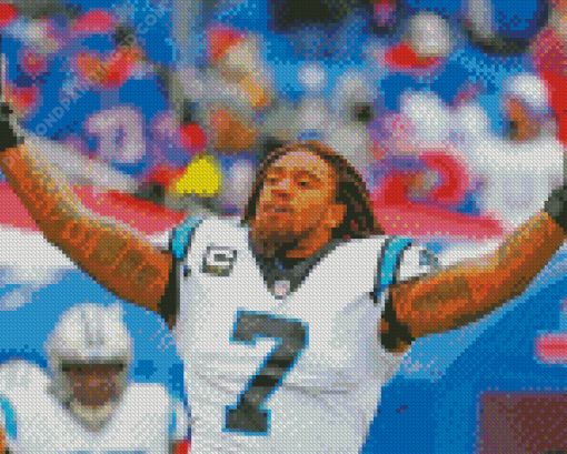 Carolina Panthers Team Footballer Diamond Paintings