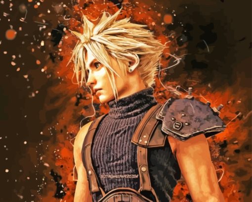 Cloud Strife Art Diamond Paintings