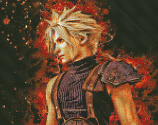 Cloud Strife Art Diamond Paintings