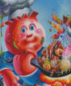 Cool Garbage Pail Kids Diamond Paintings