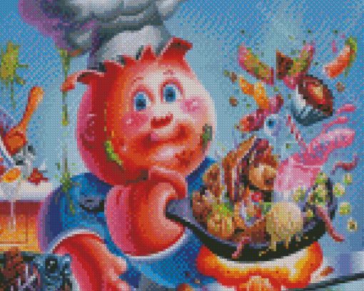 Cool Garbage Pail Kids Diamond Paintings