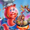 Cool Garbage Pail Kids Diamond Paintings