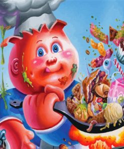 Cool Garbage Pail Kids Diamond Paintings