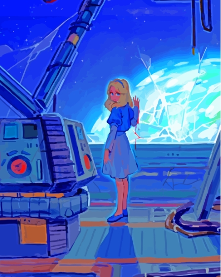 Cool Maria Robotnik Diamond Paintings