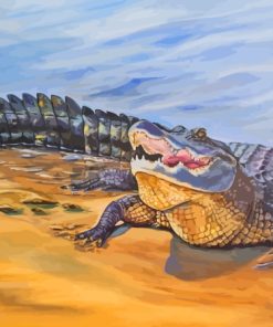 Cool Alligator Diamond Paintings