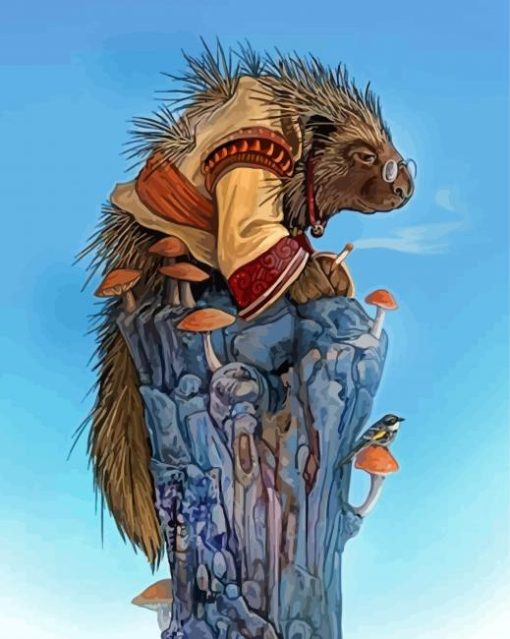 Cool Porcupine Diamond Paintings