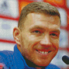 Edin Dzeko Face Diamond Paintings