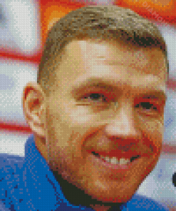 Edin Dzeko Face Diamond Paintings