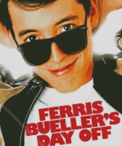 Ferris Buellers Day Off Film Poster Diamond Paintings