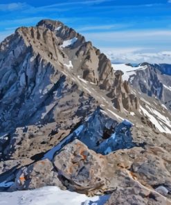 Greece Mount Olympus Diamond Paintings