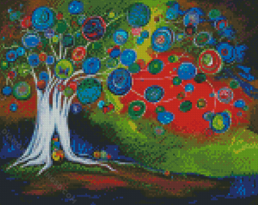 Magic Tree Diamond Paintings