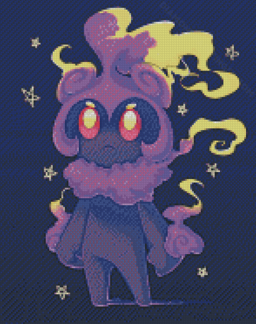 Marshadow Anime Diamond Paintings