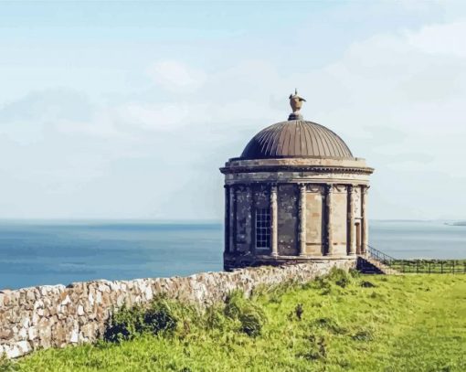 Mussenden Temple Building Diamond Paintings