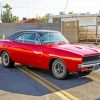 Red 1968 Dodge Charger Diamond Paintings