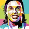 Ronaldinho Pop Art Diamond Paintings