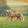 Running Palomino Horse Diamond Paintings