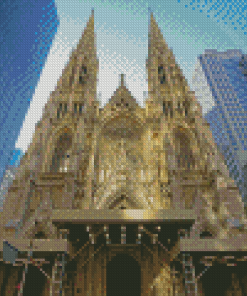 Saint Patricks Cathedral New York Diamond Paintings