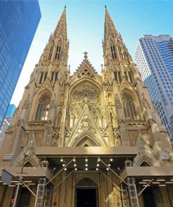 Saint Patricks Cathedral New York Diamond Paintings