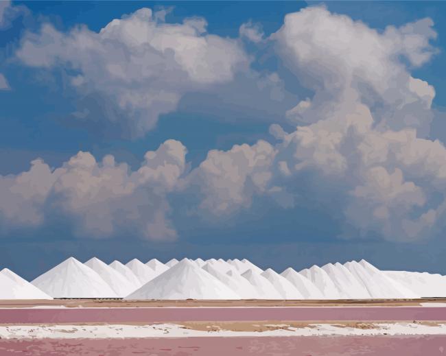 Salt Mountains Diamond Paintings