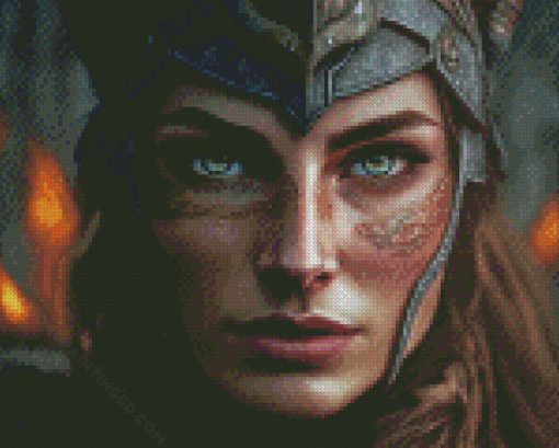 Skyrim Female Character Diamond Paintings