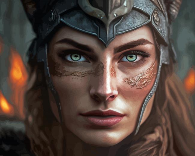 Skyrim Female Character Diamond Paintings