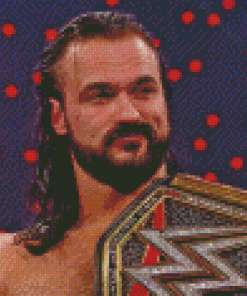 The Wrestler Drew McIntyre Diamond Paintings