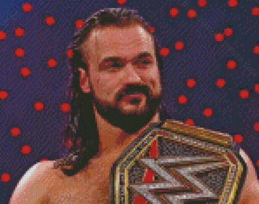 The Wrestler Drew McIntyre Diamond Paintings