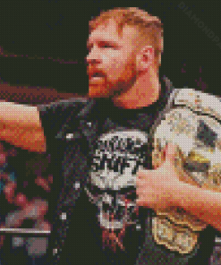 The Wrestler Jon Moxley Diamond Paintings