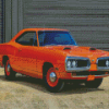 1970 Super Bee Orange Diamond Paintings