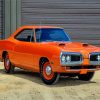 1970 Super Bee Orange Diamond Paintings