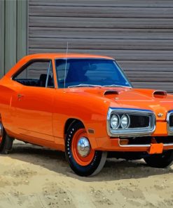 1970 Super Bee Orange Diamond Paintings