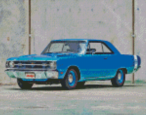 69 Dodge Dart Car Diamond Paintings