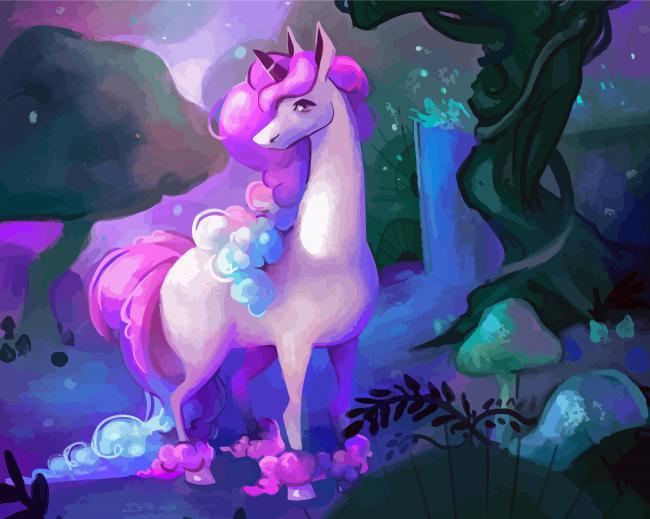 Aesthetic Pokemon Unicorn Diamond Paintings