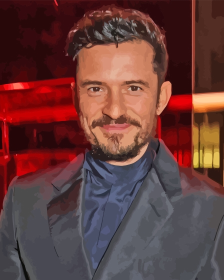 Aesthetic Orlando Bloom Diamond Paintings