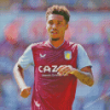 Aston Villa Player Boubacar Kamara Diamond Paintings