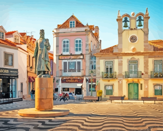 Cascais Square Diamond Paintings