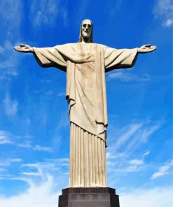 Christ The Redeemer Statue Diamond Paintings