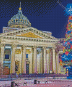 Christmas Kazan Cathedral Diamond Paintings