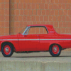 Classic Red Plymouth Belvedere Diamond Paintings