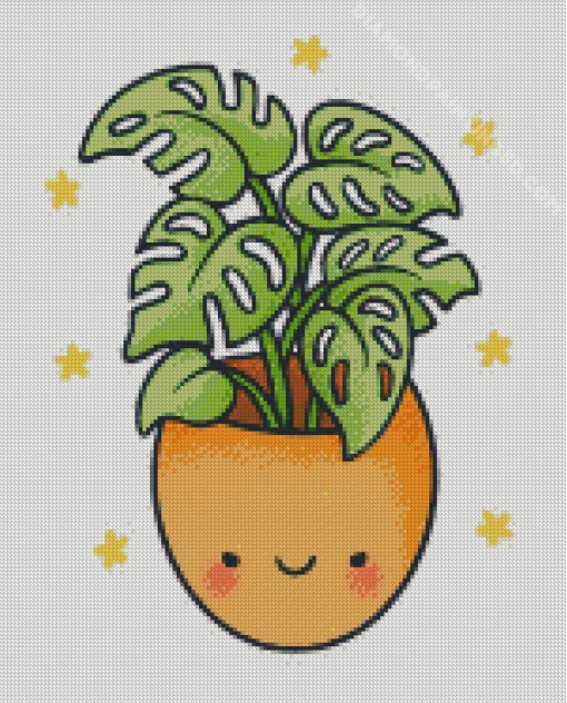 Cute Plant Diamond Paintings